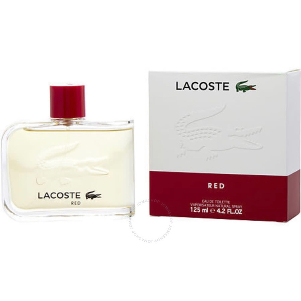 Lacoste red   Eau de toilette vaporisateur natural spray  125 ml e 4.2fl.oz